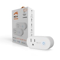 NEXXT Smart Wi-FI Power Plug - 2 Pack, Compatible with Google & Alexa (NHP-S611)