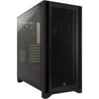 Corsair 4000D Airflow Tempered Glass ATX Mid-Tower Case - Two Included 120mm Fans 