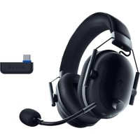 Razer BlackShark V2 Pro Wireless, Bluetooth, USB-C Gaming Headset for PS5/PC - Black