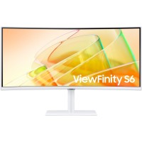 Samsung ViewFinity 34" S6 WQHD (2560x1080) FreeSync Curved Monitor - 100Hz (S34C654TAN)