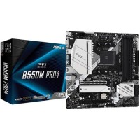 ASRock B550M PRO4 Supports 3rd Gen AMD AM4 Ryzen™, Future AMD Ryzen™ Processors Motherboard