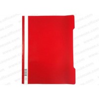 Durable Clear View Folder - Red
