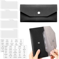 FRIENDA 11 Pieces Cash Wallet -Black Wallet			