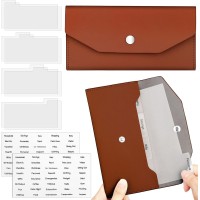 FRIENDA 11 Pieces Cash Wallet -Brown Wallet