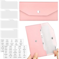 FRIENDA 11 Pieces Cash Wallet -Pink Wallet