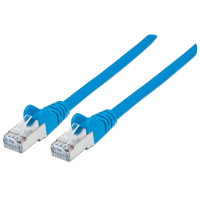 Intellinet Ethernet Patch Cable SSTP Cat6a 14ft Blue