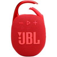 JBL Clip 5 Portable Waterproof Wireless Speaker - Red