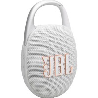 JBL Clip 5 Portable Waterproof Wireless Speaker - White