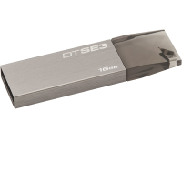 Kingston KC-U6816-4C1X USB Flash Drive 16GB, USB 2.0, DTSE3, Metallic Gray