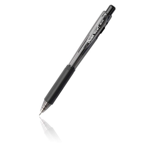 PEN BALLPOINT MED BLK SINGLE