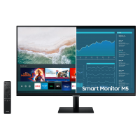 Samsung 27in M5 FHD Smart Monitor with Streaming TV