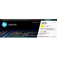  HP 222X High Yield Yellow Original LaserJet Toner Cartridge