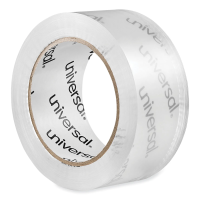 Universal 63120 - Deluxe General-Purpose Acrylic Box Sealing Tape, 1.7 mil, 3 inch Core, 1.88in x 109 yds, Clear - 1x Roll