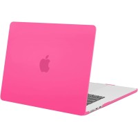 MOSISO Macbook Air 15" Plastic Hard Shell Case Cover - Rose Red (2023/2024 M3)