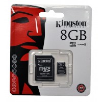 KINGSTON 8GB Micro SDHC Class 4 Flash Card