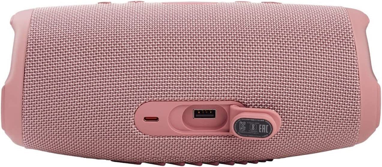 JBL Charge 4 Wireless Portable Bluetooth Waterproof Stereo Speaker Pink +  AUX Audio Cable
