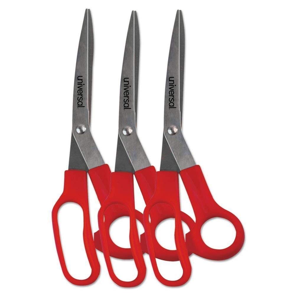 Westcott® All Purpose Preferred Utility Scissors, 7, Red - Pkg Qty 12