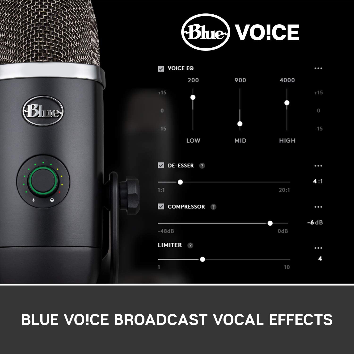Blue Microphones - Yeti X Professional Wired Multi-Pattern