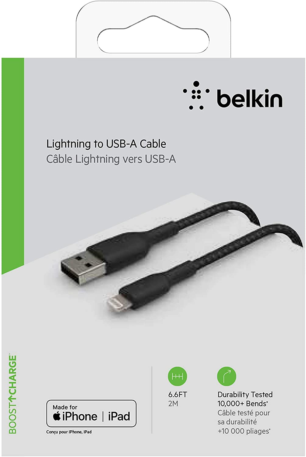Apple cable USB-C vers lightning 2m BLISTER