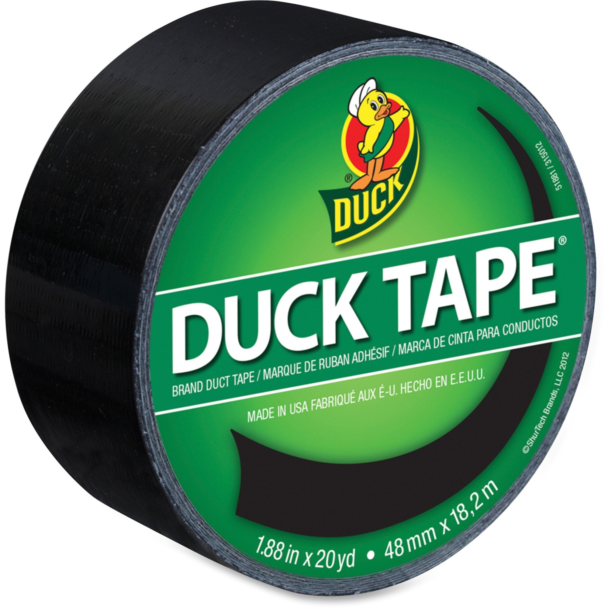 Duck Brand Printed Duct Tape, Blue Marbling, 1.88 Inches x 10 Yds