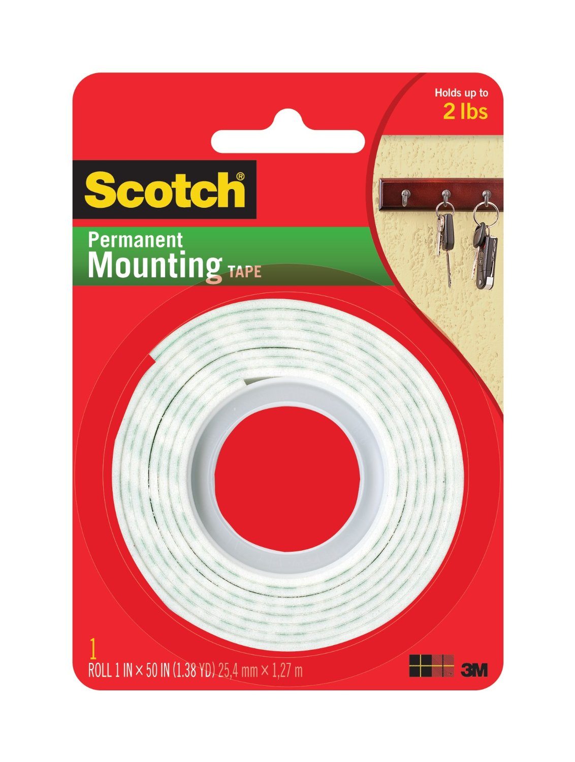 Duck® 0.75 x 10' Removable Double-Sided Foam Mounting Tape at Menards®