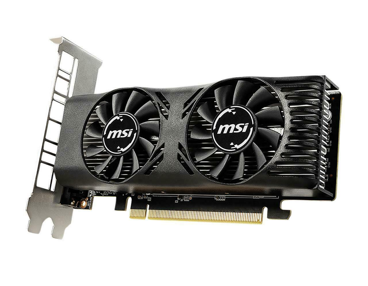 Msi Geforce Gtx 1650 Directx 12 Gtx 1650 4gt Lp Oc 4gb 128 Bit Gddr5 Pci