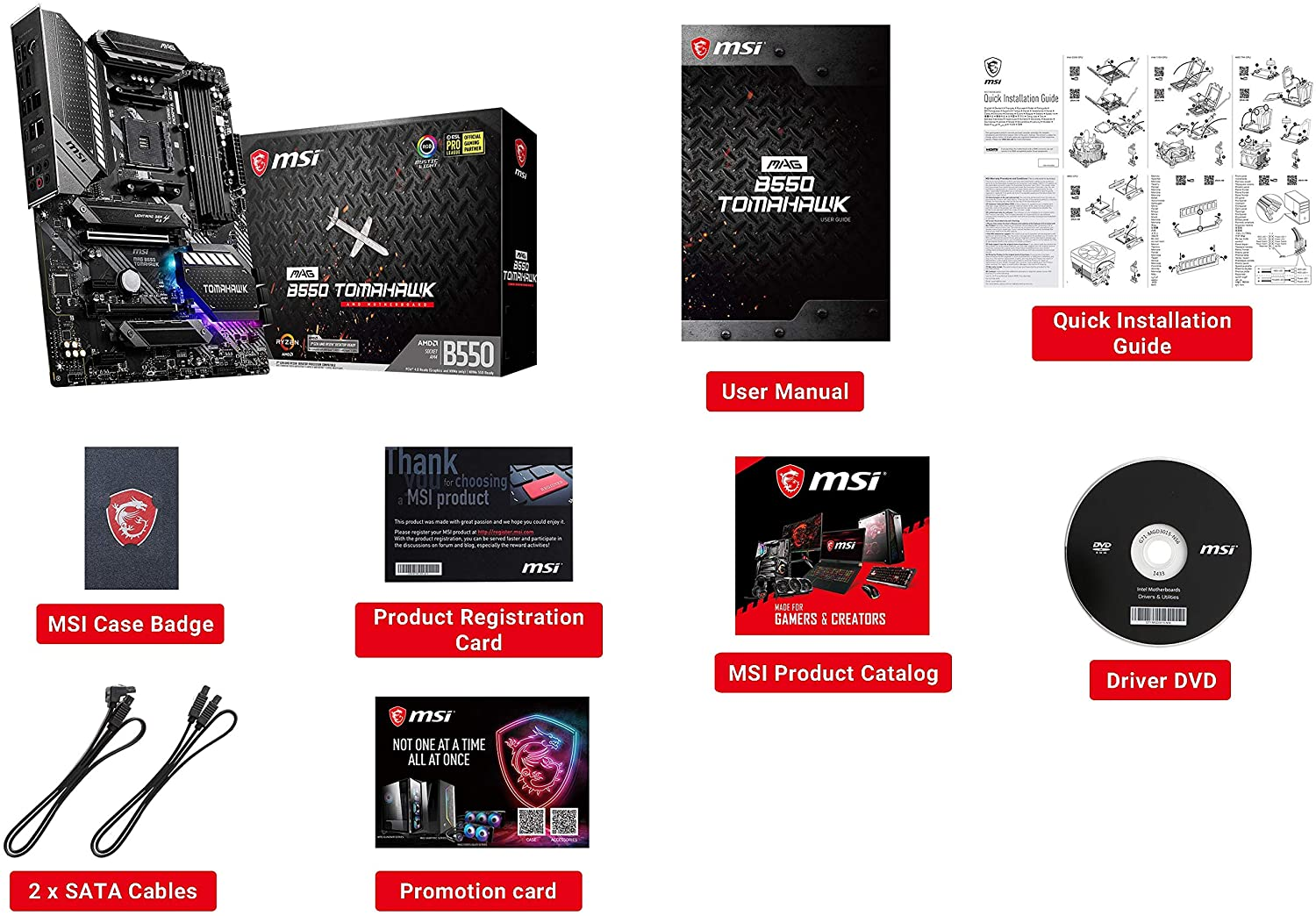 MSI A520M PRO Gaming Motherboard (AMD AM4, DDR4, PCIe 4.0, SATA 6Gb/s, Dual  M.2, USB 3.2 Gen 1, HDMI/DP, Micro-ATX)