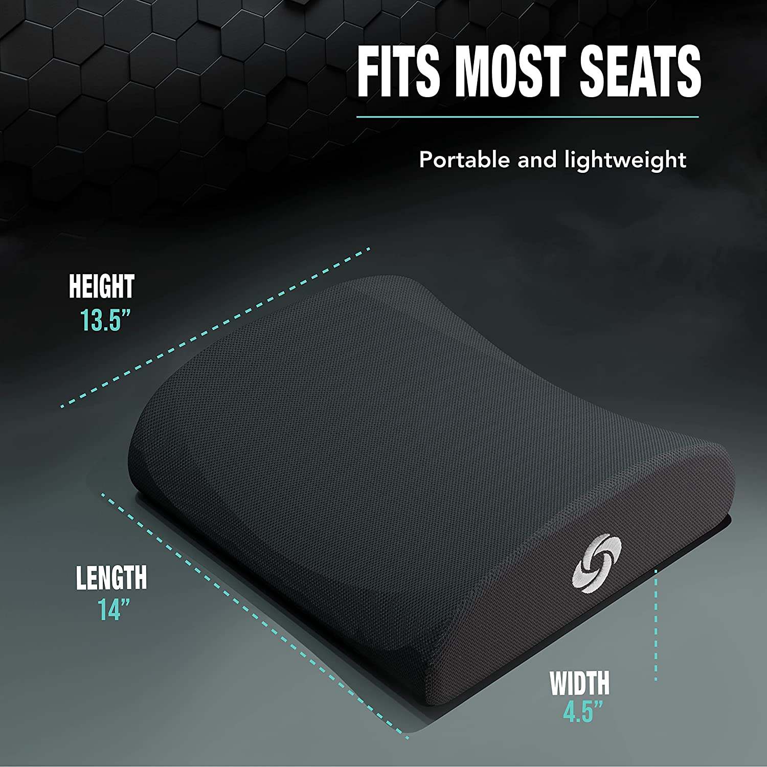  Lumbar Support Pillow for Office Chair and Car Seat