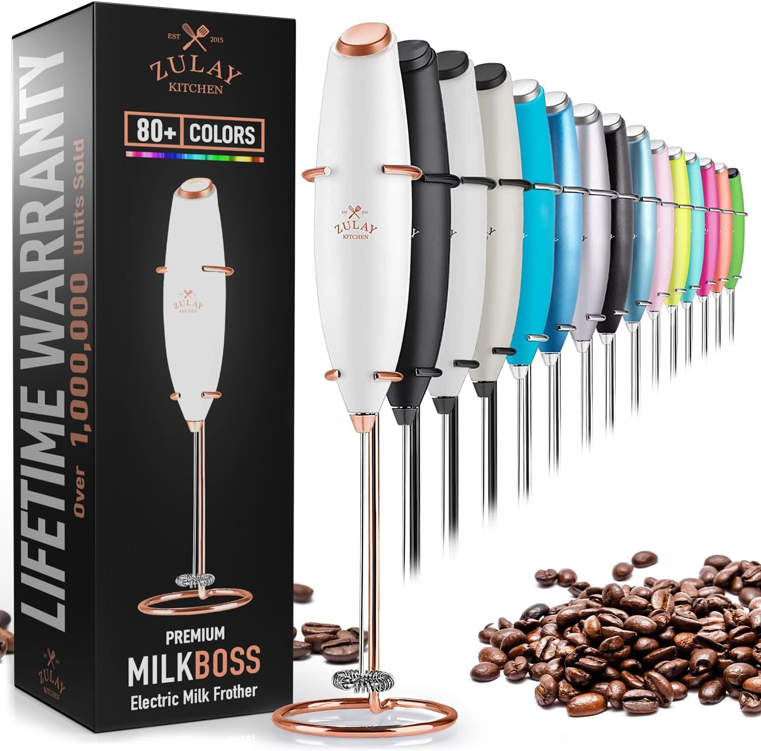 Bean Envy Handheld Milk Frother for Coffee - Electric Hand Blender, Mini  Drink M